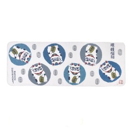 Japanese Pattern Gauze Tenugui Cat Maneki Pattern