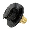 Valterra A010169LF 2" - 3/4" Lead Free Water Inlet,Black