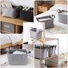 Ritte Storage Basket, Felt Storage Basket, Foldable Storage Box, Storage