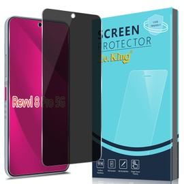 Zeking 2Pack for T-Mobile Revvl 8 Pro 5G Privacy Screen Protector