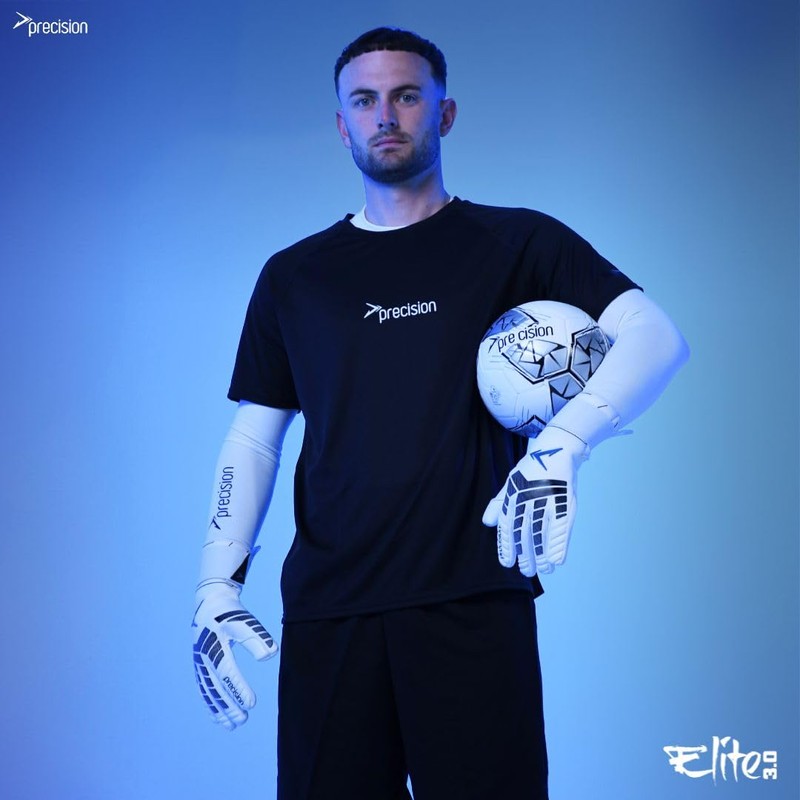 Precision Elite 3.0 Contact Goalkeeper Gloves, 4 mm Contact Latex