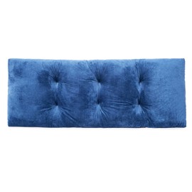 JAMPAYANG Bench Cushion, Non-Slip Tufted Bench Cushions for Swing, Shoe Storage, Window Seat (36"x14", Blue)