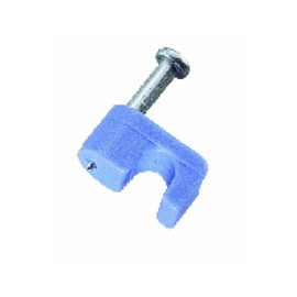 Gardner Bender PTP-25T CAT 5 Single Nail Cable Staple, Blue, 25-Pack