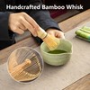 Taefuhnn 6 Pcs Matcha Whisk Set Making Kit with Bamboo