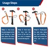 SOCROTO 3 Foot Tool Lanyard 5PCS Tool Tether Safety Tool