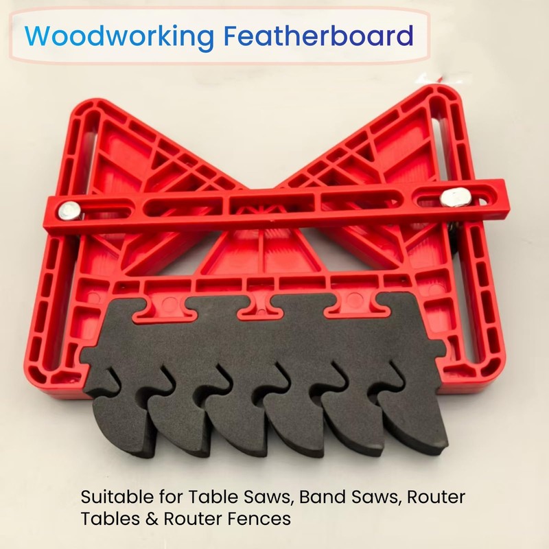 Featherboard Table Saw Guide, Woodworking Safety Accessory, Precision Cutting Tool