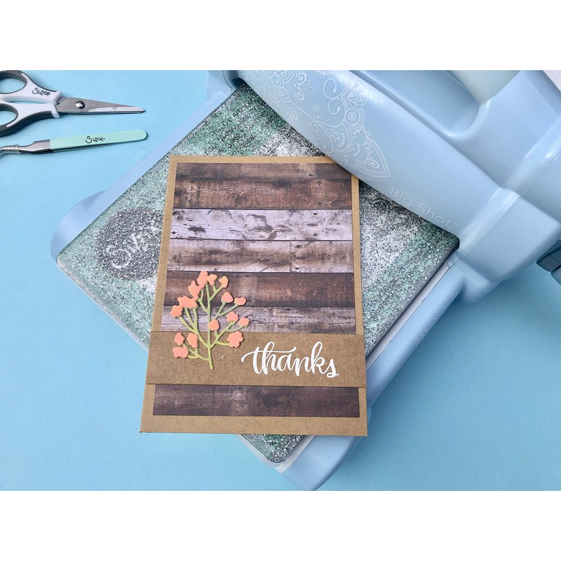 Sizzix 662700 Thinlits Die Set 17PK - Funky Floral #1