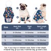 MICOOYO Dog Diaper Onesie Sanitary Pantie with Adjustable Suspender Washable