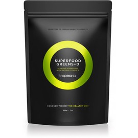 Tropeaka SUPERFOOD GREENS + D Powder G/F 200g Pouch