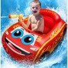 Kiddie Pool, Inflatable Toddler Pool Lounger Float, Foldable Mini Pool
