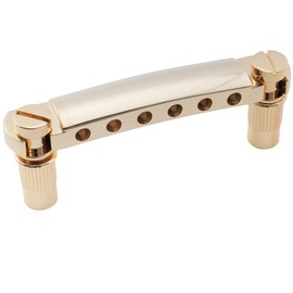 Musiclily Pro 52.5mm Tune-o-matic Stop Tailpiece for 6-string Epiphone Les Paul SG Style Electric Guitar, Gold