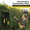4-in-1 Pole Hedge Trimmer Cordless, Electric Hedge Trimmer and Grass