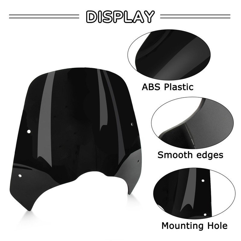 Windshield Windscreen for Vulcan 650 S650 VN650 EN650 2015 2016