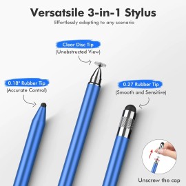 meko 3-in-1 Stylus Pens for Touch Screens,Capact