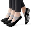 RainFlowwer Women's Yoga Socks, Pilates Socks Non-slip Breathable Elastic Dance