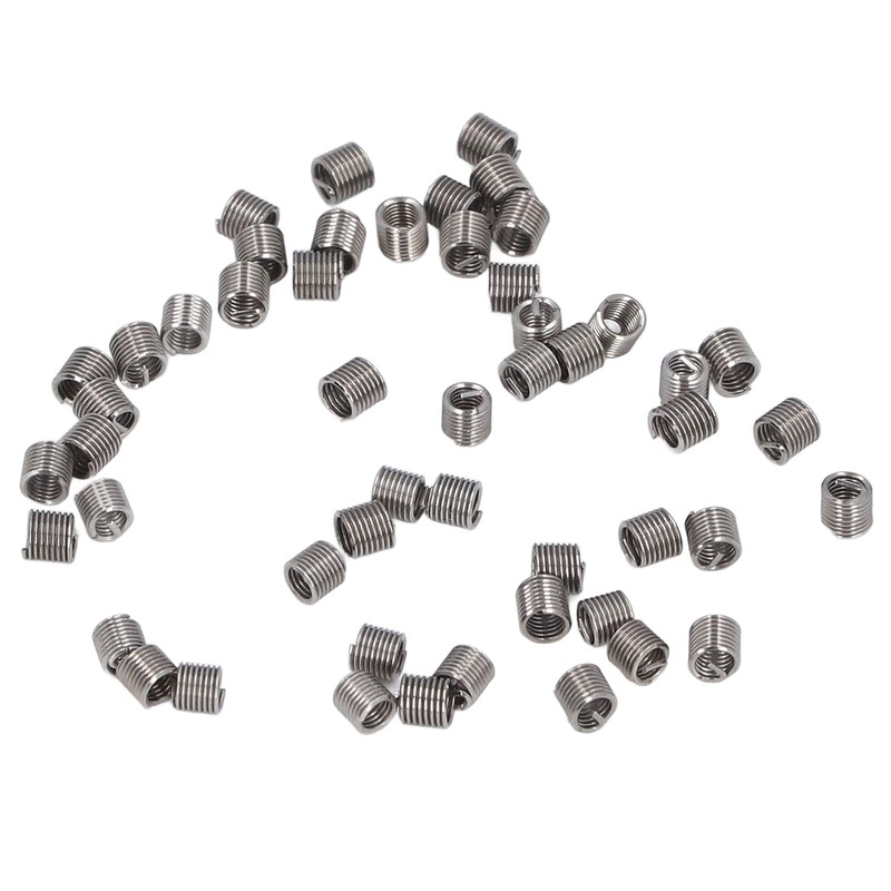 54 Pieces Metric Thread Repair Set M2.5x0.45x2D Stainless Steel Thread