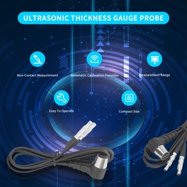 Ultrasonic Thickness Gauge Probe, Intelligent Sensor, Digital Ultrasonic Thickness Gauge, Teater Meter Probe, Digital Wall Ultrasonic Thickness Gauge, Tester,