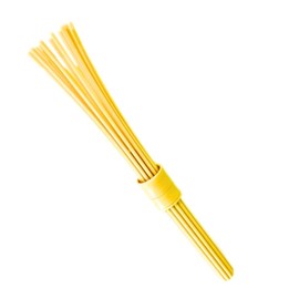 WhiskEase Collapsible Whisk, Durable Plastic, Space-Saving, Lightweight, Multi-Purpose (Yellow)