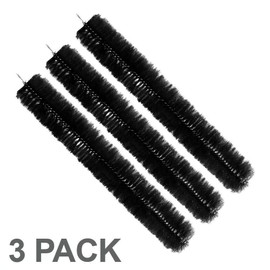 ViaAqua 3 Pack Pond Filter Brush 18" Polypropylene Bio Media Koi Pond Aquarium Fish Tank