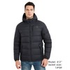 Venustas Men's Heated Down Jacket with Battery Pack, Electric Lightweight