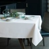 Organic Cotton Tablecloth Easy Care Washable Protective Heavyweight Fabric Eco