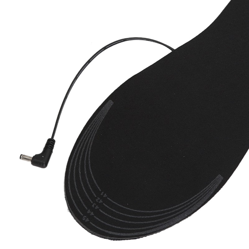 2Pcs Heated Insoles L Size USB Plug in Washable Foot
