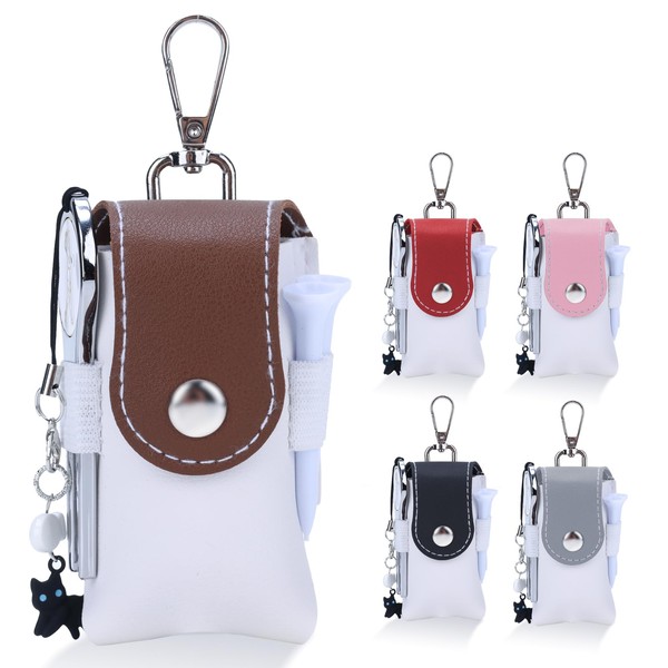 Golf Ball Case Set of 2 with Ball Pouch (Holds