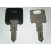Ilco RV Keys, 1 Black Top & 1 Metal Cut