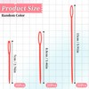 60 Pcs Plastic Sewing Needles Plastic Needles for Kids Large