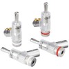 FURUTECH ADL High-End Grade Banana Plugs - Rhodium Plated -