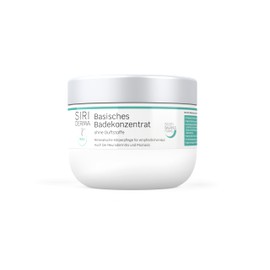 SIRIDERMA Basic Bath Concentrate | Soothing Base Bath | Relieves Itching from Neurodermatitis & Psoriasis | Full Bath, Foot Bath & Basic Wash | For All Skin Types, Including Babies & Children (500 g)