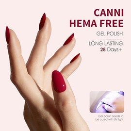 CANNI UV Gel Polish, UV Nail Art Classic and All Match Style, Soak Off Gel Nail Polish for UV Lamp 9013
