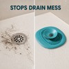 Anti-Blocking Drain Strainer for Bathroom & Kitchen - Flexible TPR