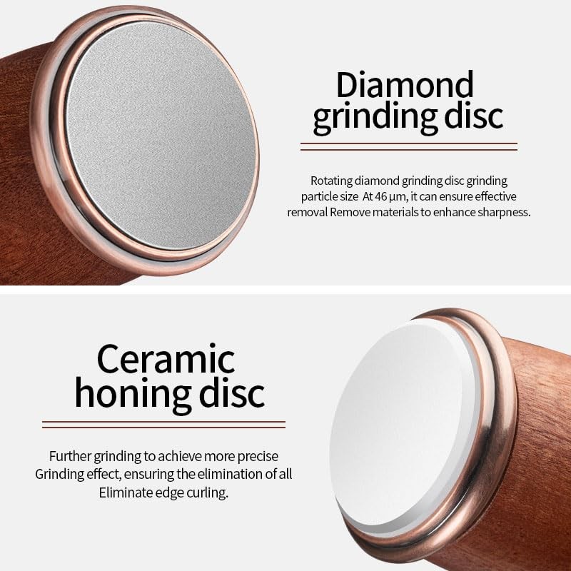 Manual sharpening tool Tumbler Rolling Knife Sharpener - Made Enjoyment