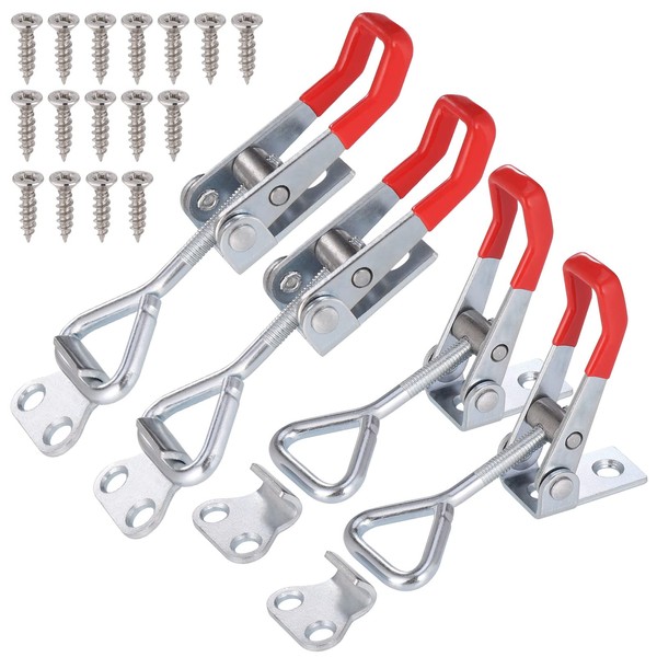 4 Pcs Toggle Latch, Heavy Duty Toggle Clamp with 16