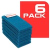 Scrub Doctor Scrub Pads - Commercial Grade Scrubber Sponge, Reusable