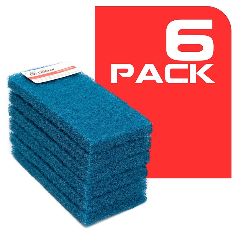Scrub Doctor Scrub Pads - Commercial Grade Scrubber Sponge, Reusable