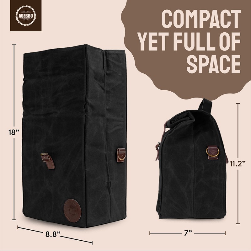 ASEBBO Insulated Lunch Bag for Women & Men - Reusable
