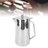 Stainless Steel Teapot 2L Water Pitcher with Ergonomic Handle Juice