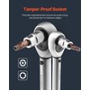 VEVOR Torx Bit Socket Set, 34-Piece Solid Star and Tamper