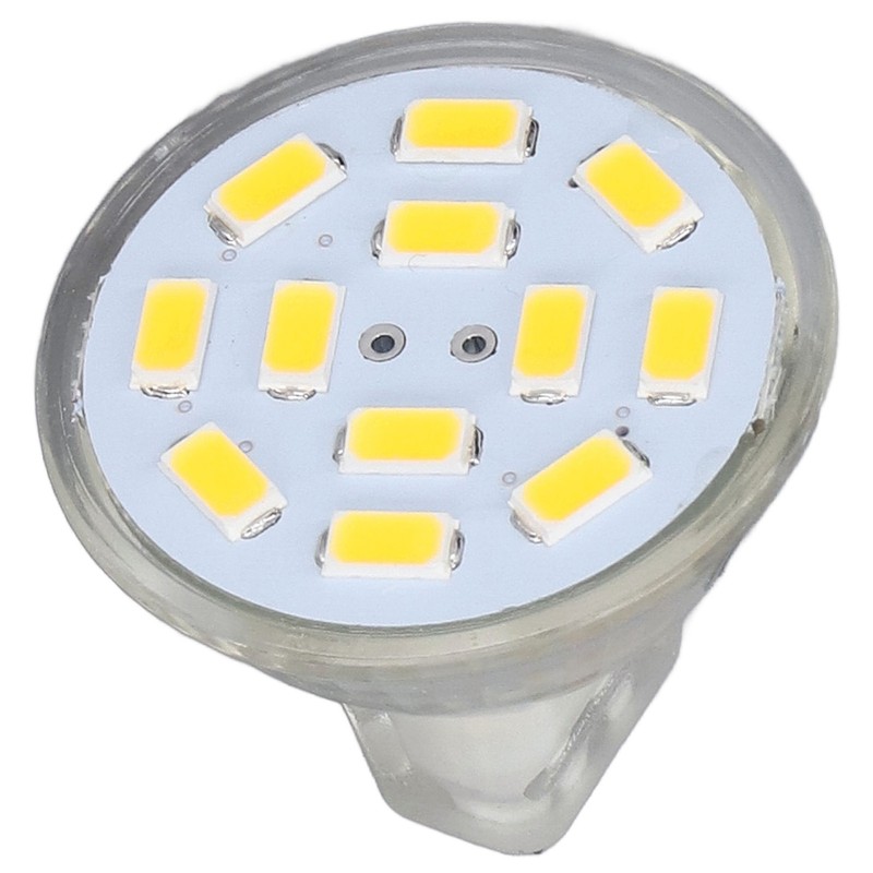 4PCS MR11 12LED Light Bulb 4W 400LM Double Pin Base