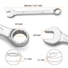 Jetech 3/4 Inch Combination Wrench - Industrial Grade Spanner with