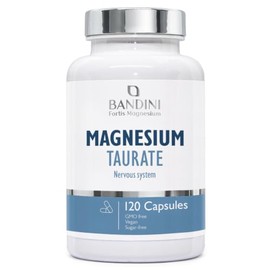 Bandini® Magnesium Taurate 2.000mg per Day | 120 Capsules High Strength