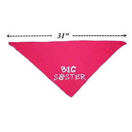Big Brother Big Sister Dog Bandana 2 Pack