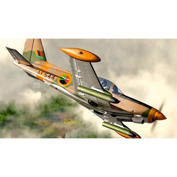 KP Model 1/72 Zambia Air Force IAI SF-260TP Turbo Warrior