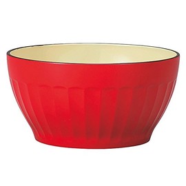 Yamanaka Lacquer Natural Granola Bowl, Red M16297-4