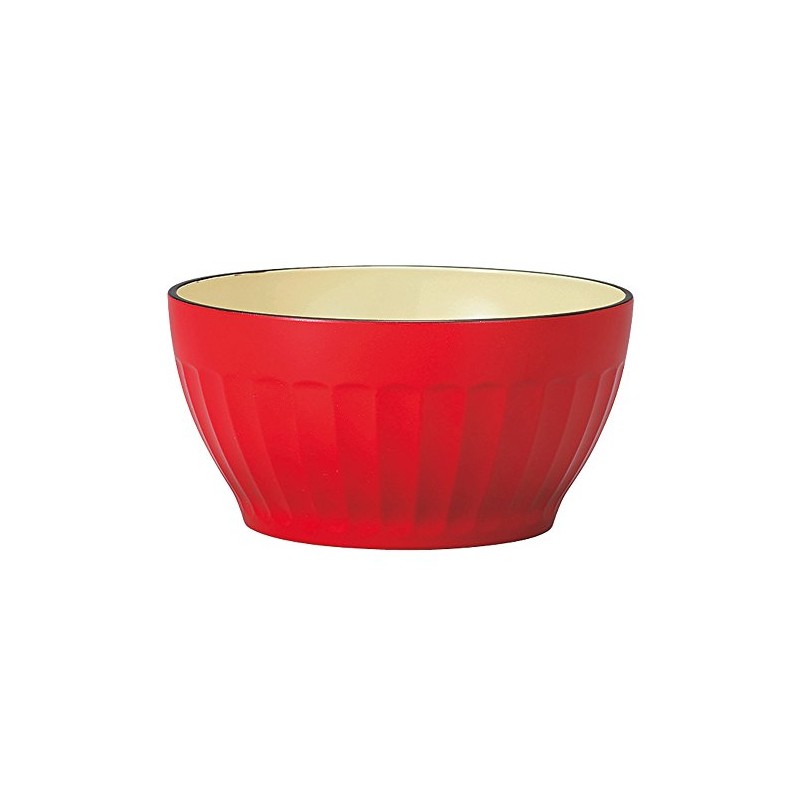 Yamanaka Lacquer Natural Granola Bowl, Red M16297-4
