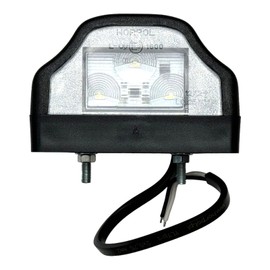 MelTruck® LED License Plate Light E9 Flat Cable for Car Truck Trailer Tractor Bus