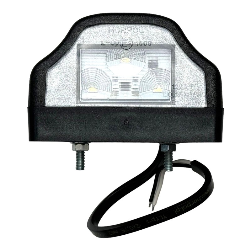 MelTruck® LED License Plate Light E9 Flat Cable for Car