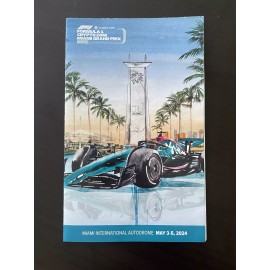 Formula 1 Miami Grand Prix 2024 Program/Campus Map F1 (5 Pack)